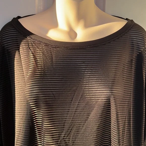 LULULEMON Long sleeve sheer stripe top - Picture 3 of 6